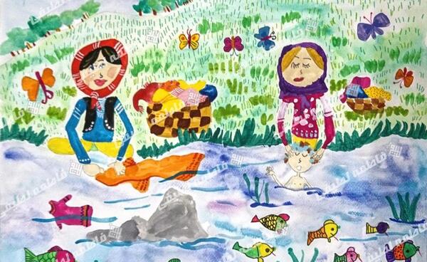 عکس روستا برای نقاشی