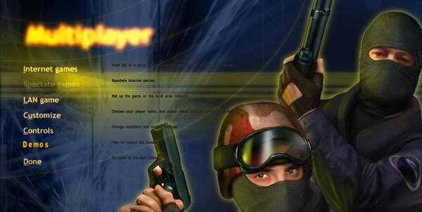 عکس بازی counter strike 1 6