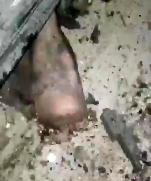 عکس واقعی جسد حاج قاسم سلیمانی