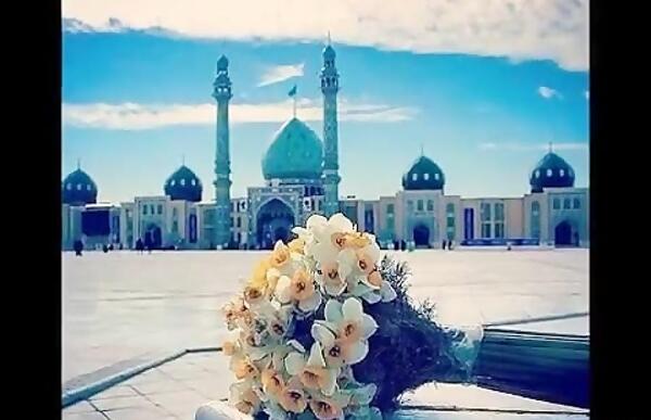 عکس دختر چادری در جمکران