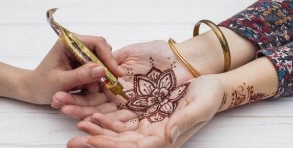 عکس حنای مشکی