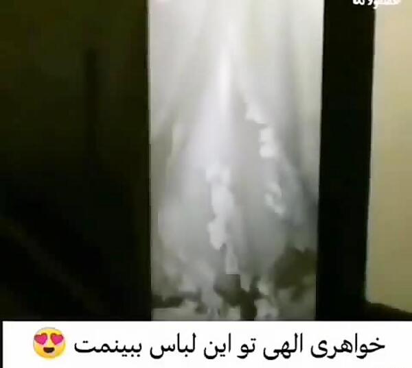 عکس هانده با لباس عروس