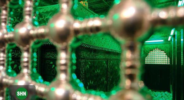 عکس از داخل ضریح امام حسین علیه السلام