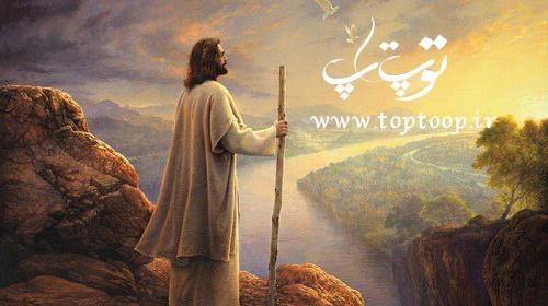 عکس عیسی مسیح با متن