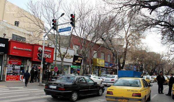 عکس قدیمی چهارراه شهناز تبریز