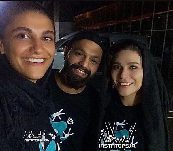 عکس پشت صحنه قورباغه