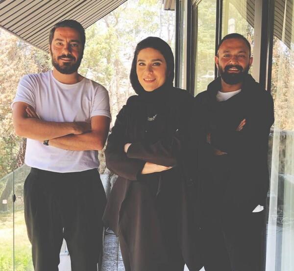 عکس پشت صحنه قورباغه