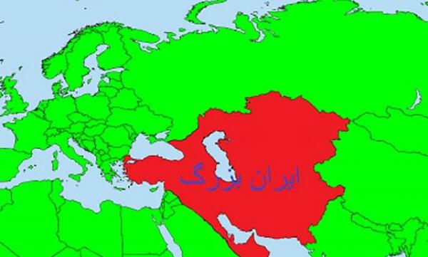 عکس نقشه ایران زمان کوروش کبیر