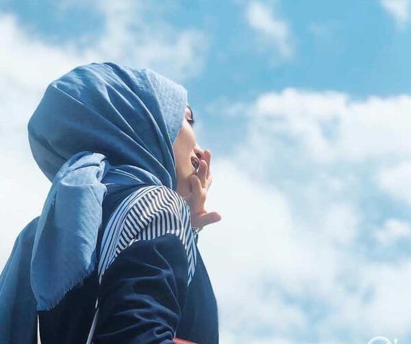 عکس دختر باحجاب با روسری