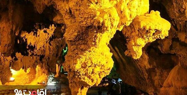 عکس جاهای دیدنی غار علیصدر