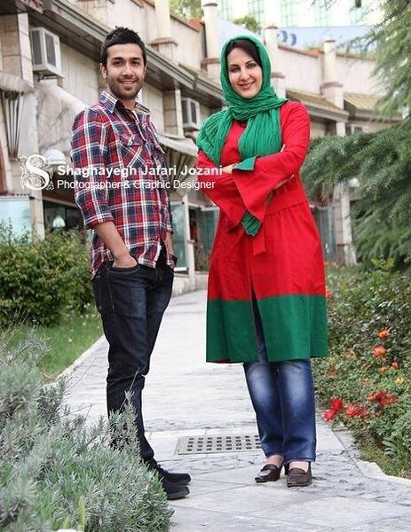 عکس زن حسین مهری