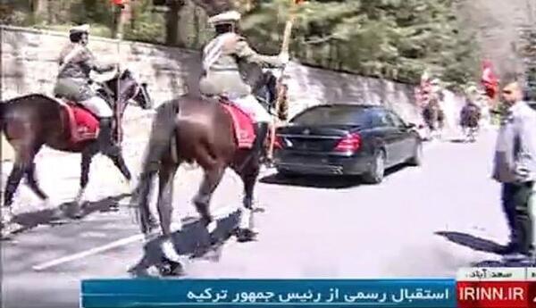 عکس اسب حسن روحانی