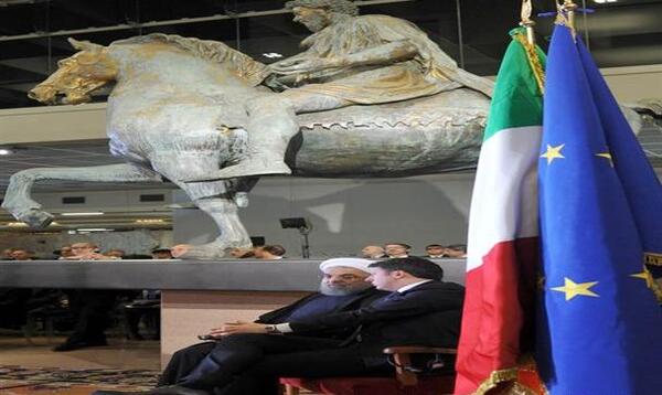عکس اسب حسن روحانی