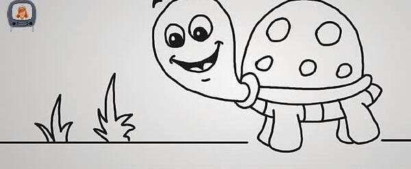 عکس نقاشی لاک پشت