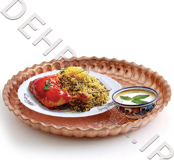 عکس غذا تو سینی مسی