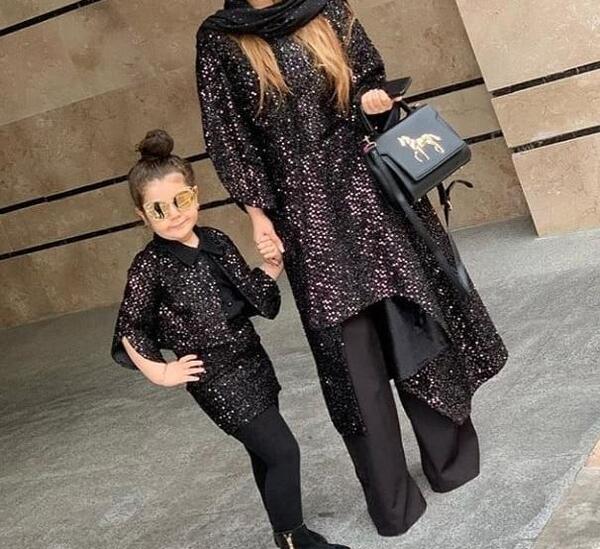 عکس لباس ست مادر دختری اسپرت