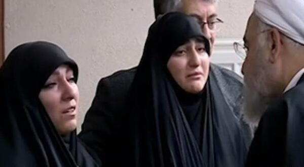 عکس چت حاج قاسم با دخترش