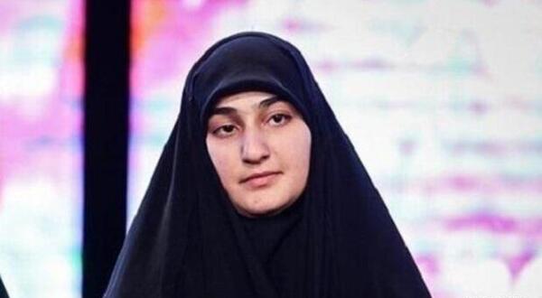 عکس چت حاج قاسم با دخترش