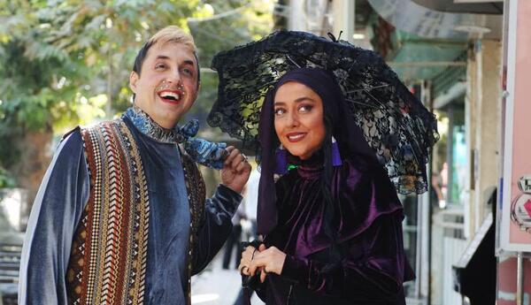 عکس پشت صحنه خاله سوسکه