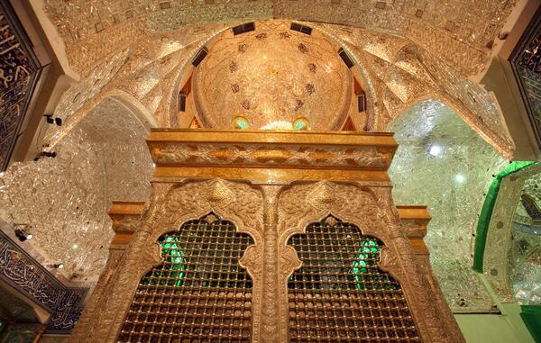عکس کامل ضریح جدید امام حسین