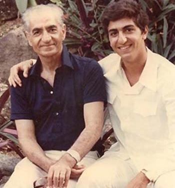 عکس نوه ی محمدرضا شاه