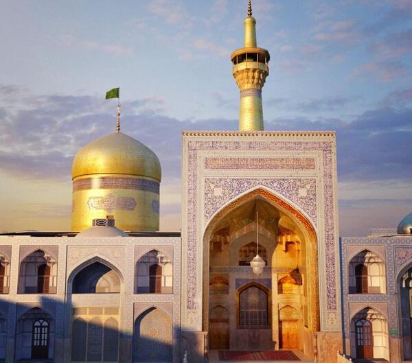 عکس سه بعدی حرم امام رضا