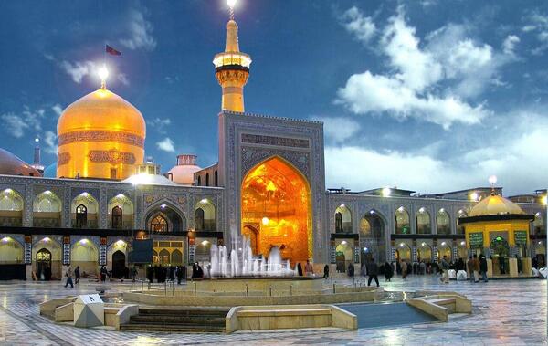 عکس سه بعدی حرم امام رضا