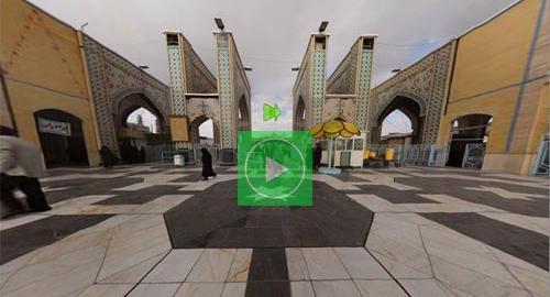 عکس سه بعدی حرم امام رضا