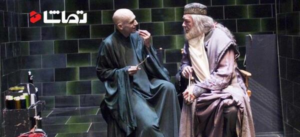 عکس پشت صحنه طنز هری پاتر