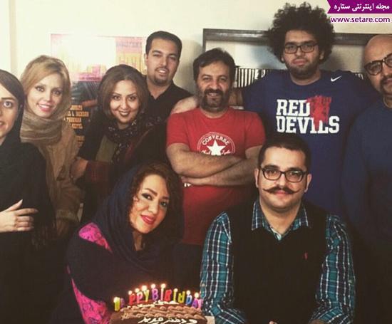 عکس مهراب قاسم خانی و همسر اولش