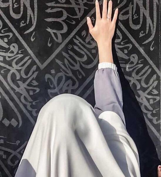عکس دختر چادری با سربند یا حسین