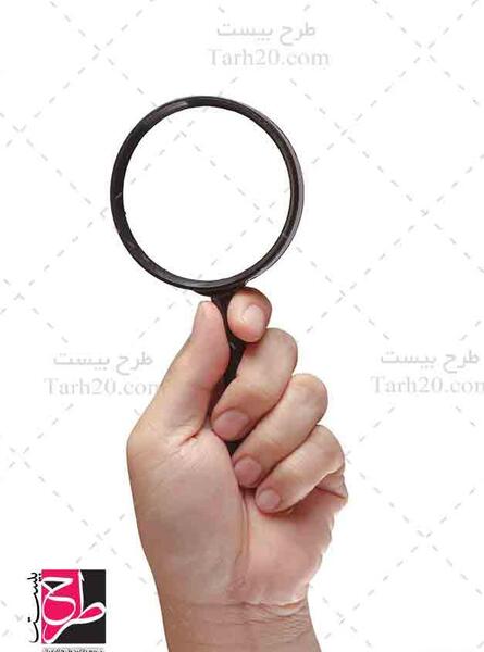 عکس نقاشی ذره بین