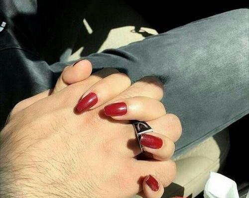 عکس خاص دست دختر