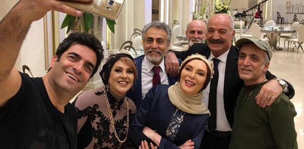 عکس پشت صحنه سریال دل