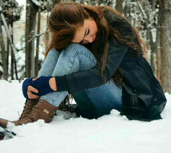عکس گریه دختر زیبا