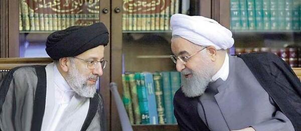 عکس رئیسی و روحانی