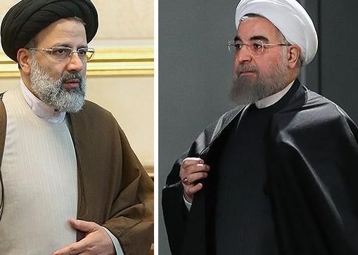 عکس رئیسی و روحانی