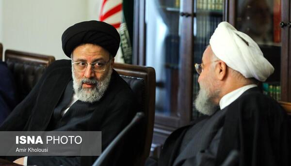 عکس رئیسی و روحانی
