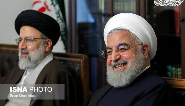 عکس رئیسی و روحانی
