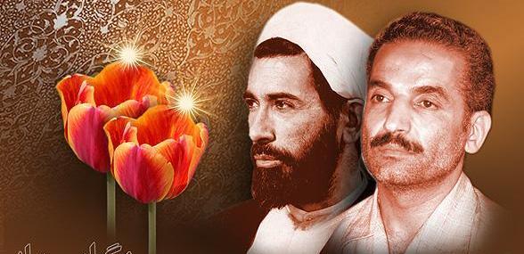 عکس شهید رجایی و باهنر