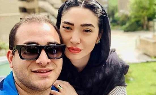 عکس یلدا باکری و همسرش
