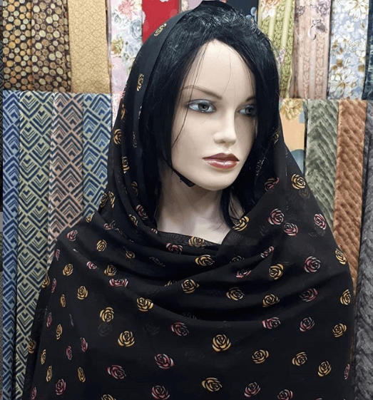 عکس چادر ساده بندری