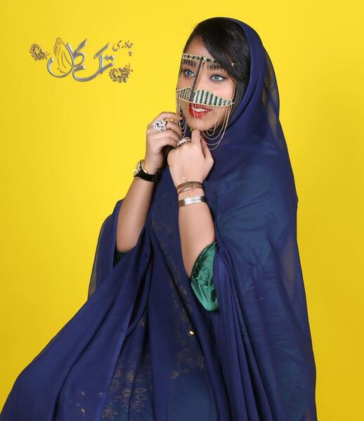 عکس چادر ساده بندری