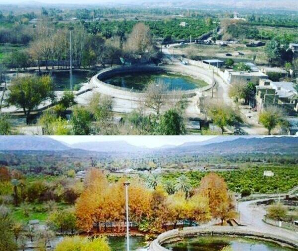 عکس طبیعت زیبای کازرون