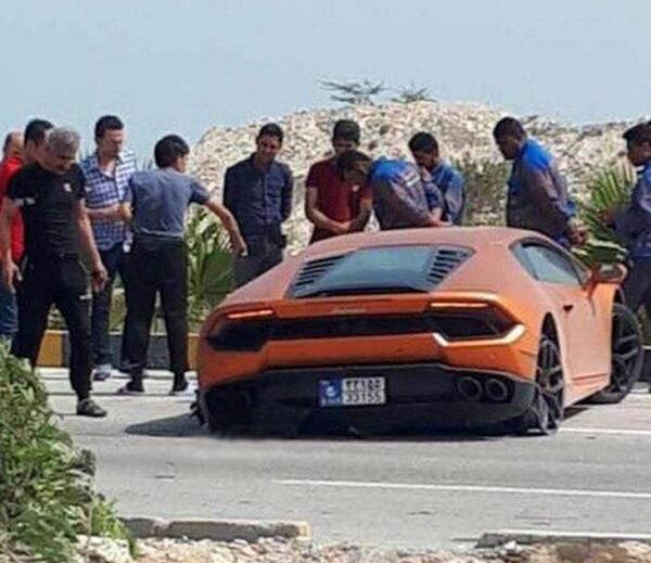 عکس لامبورگینی کیش