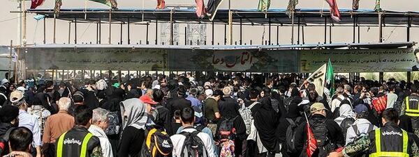 عکس مرز مهران هم اکنون