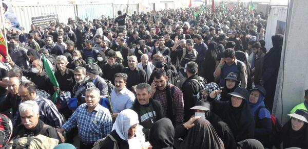 عکس مرز مهران هم اکنون