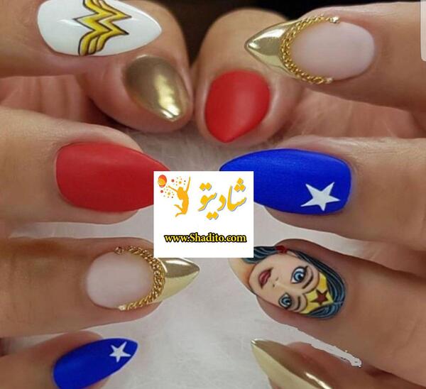 عکس ناخن خیلی خوشگل