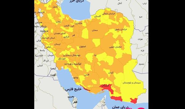 عکس نقشه ایران آسان
