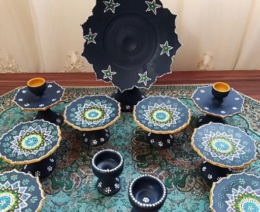 عکس سفره هفت سین نقطه کوبی